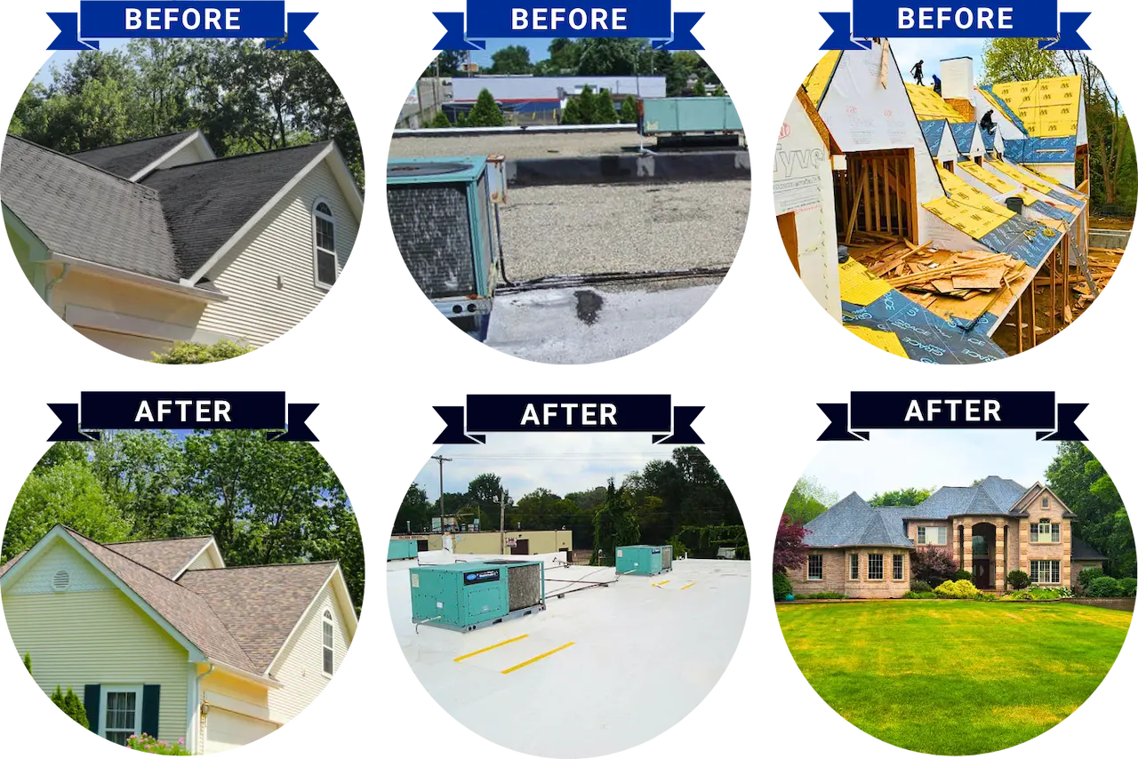Roofing Contractors - New Roof Replacement - Roof Repair in Howell MI Residential Commercial Premium Roofing
